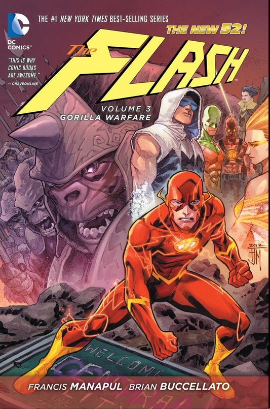 Pop Weasel Image of The Flash Vol. 03: Gorilla Warfare (The New 52)