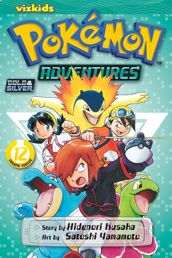 Front Cover - Pokémon Adventures (Gold and Silver), Vol. 12 - Pop Weasel