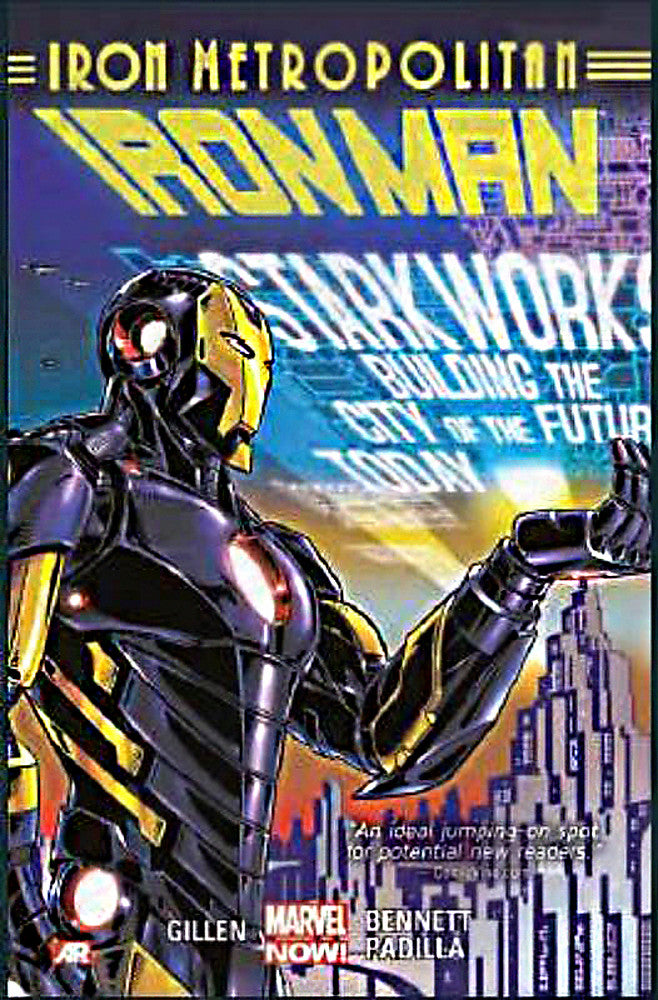 Iron Man Volume 4: Iron Metropolitan (Marvel Now) - Graphic Novel - Image - Pop Weasel