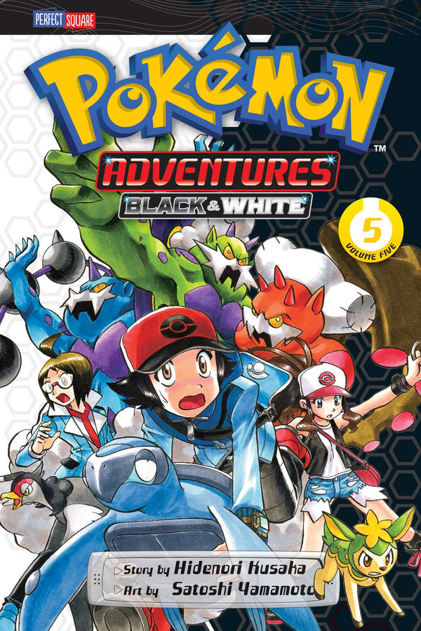 Front Cover - Pokémon Adventures: Black and White, Vol. 05 - Pop Weasel
