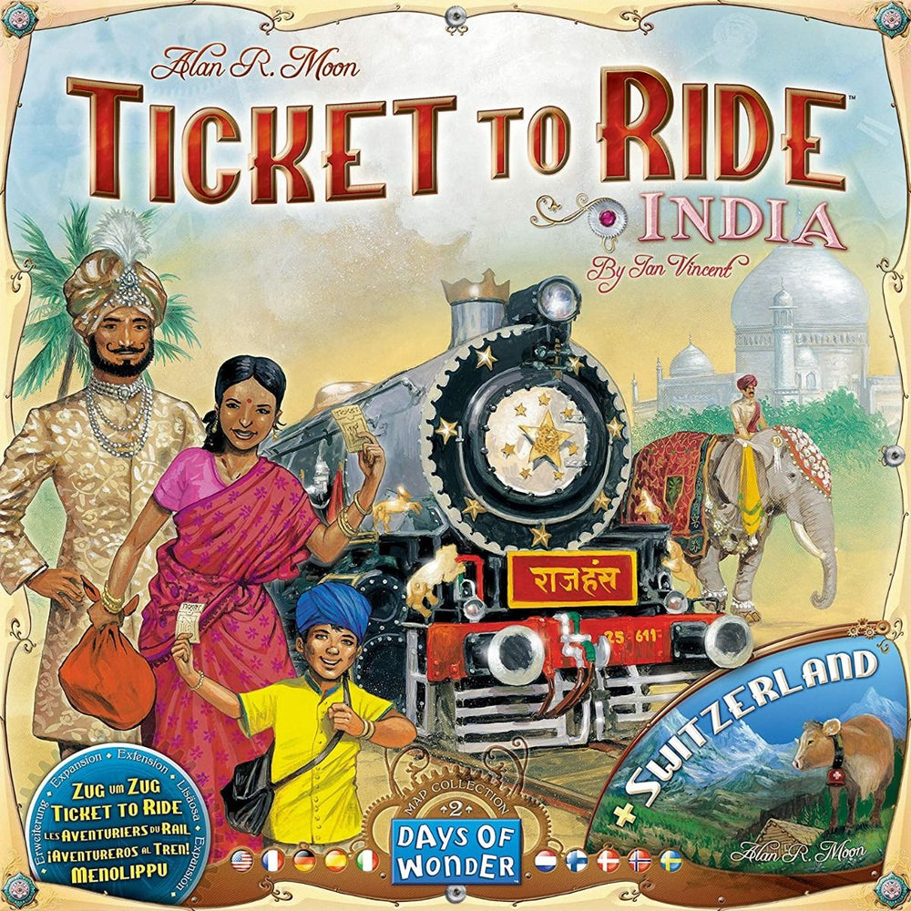 Pop Weasel Image of Ticket to Ride India - Board Games - Image - Pop Weasel