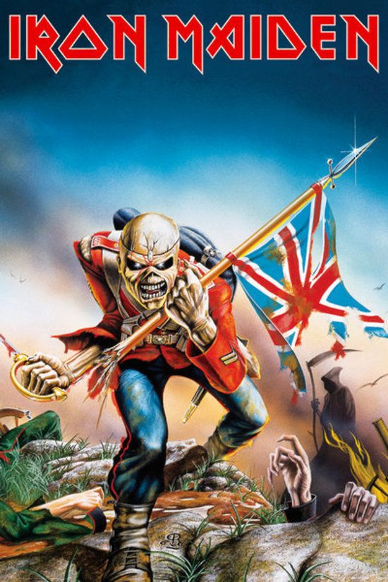 Iron Maiden - Trooper Poster - Posters - Image - Pop Weasel