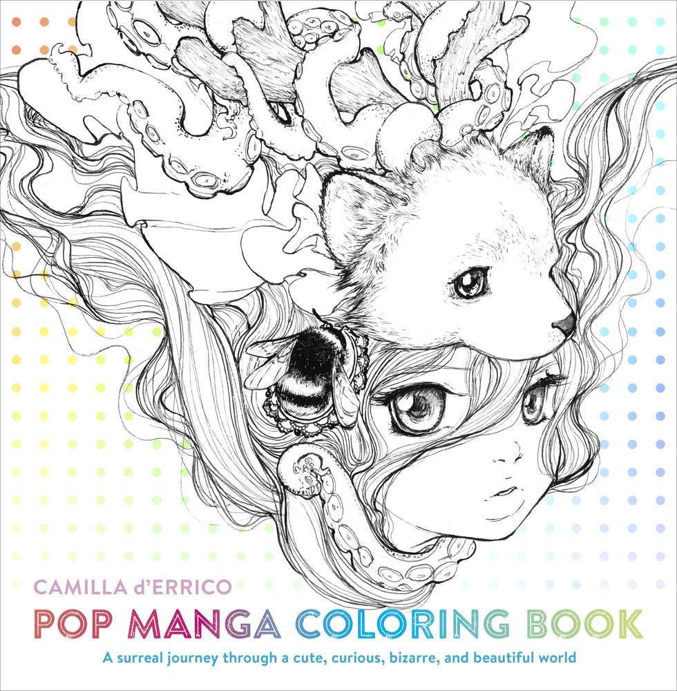 Pop Weasel Image of Pop Manga Coloring Book - Colouring Book - Image - Pop Weasel