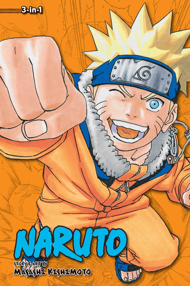 Front Cover - Naruto (3-in-1 Edition), Vol. 07 Includes vols. 19, 20 & 21 - Pop Weasel - Manga - Image - Pop Weasel