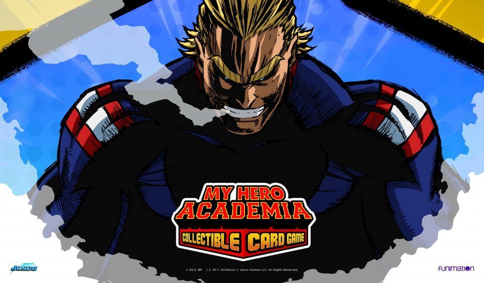 Pop Weasel Image of My Hero Academia Collectible Card Game All Might Playmat - TCG Accessories - Image - Pop Weasel