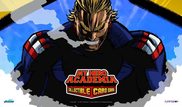 Pop Weasel Image of My Hero Academia Collectible Card Game All Might Playmat