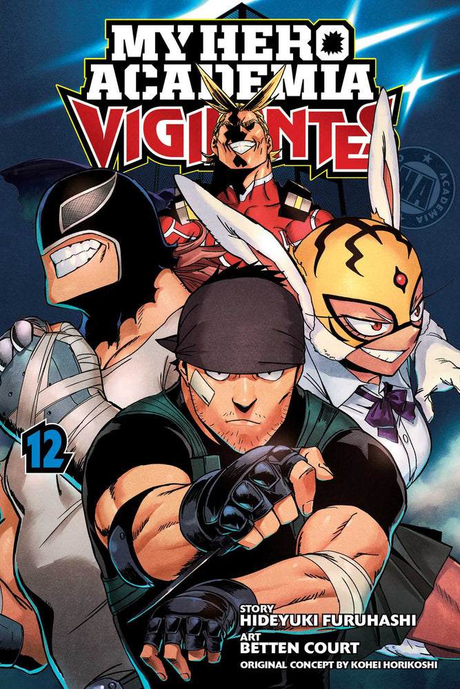 Front Cover My Hero Academia: Vigilantes, Vol. 12 ISBN 9781974727162 - Manga - Image - Pop Weasel