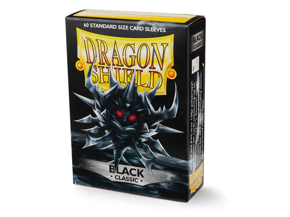 Pop Weasel Image of Sleeves - Dragon Shield - Box 60 - Classic Black - TCG Accessories - Image - Pop Weasel