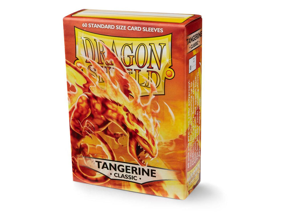 Pop Weasel Image of Sleeves - Dragon Shield - Box 60 - Classic Tangerine - TCG Accessories - Image - Pop Weasel