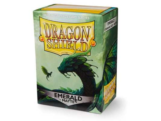 Pop Weasel Image of Sleeves - Dragon Shield - Box 100 - Emerald MATTE