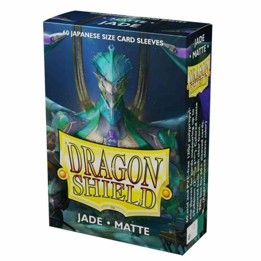 Pop Weasel Image of Sleeves - Dragon Shield Japanese - Box 60 - Jade - TCG Accessories - Image - Pop Weasel