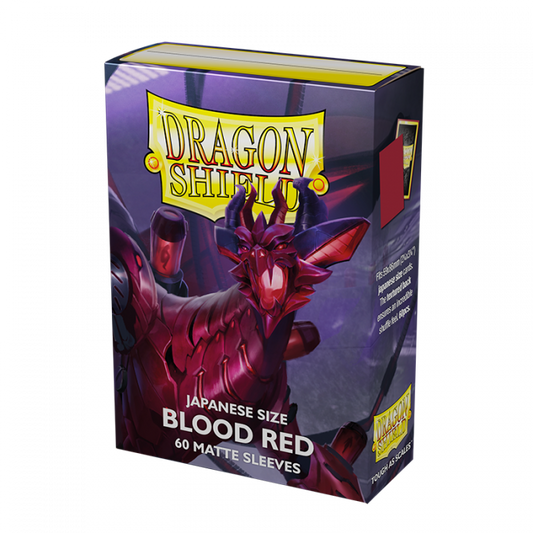 Pop Weasel Image of Sleeves - Dragon Shield Japanese - Box 60 - Blood Red Matte