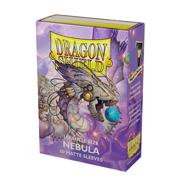 Pop Weasel Image of Sleeves - Dragon Shield Japanese - Box 60 - Nebula Purple Matte - TCG Accessories - Image - Pop Weasel