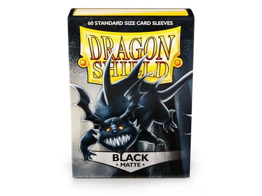 Pop Weasel Image of Sleeves - Dragon Shield - Box 60 - Matte Black