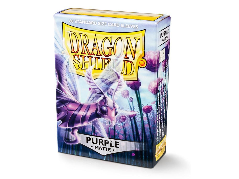 Pop Weasel Image of Sleeves - Dragon Shield - Box 60 - Matte Purple - TCG Accessories - Image - Pop Weasel