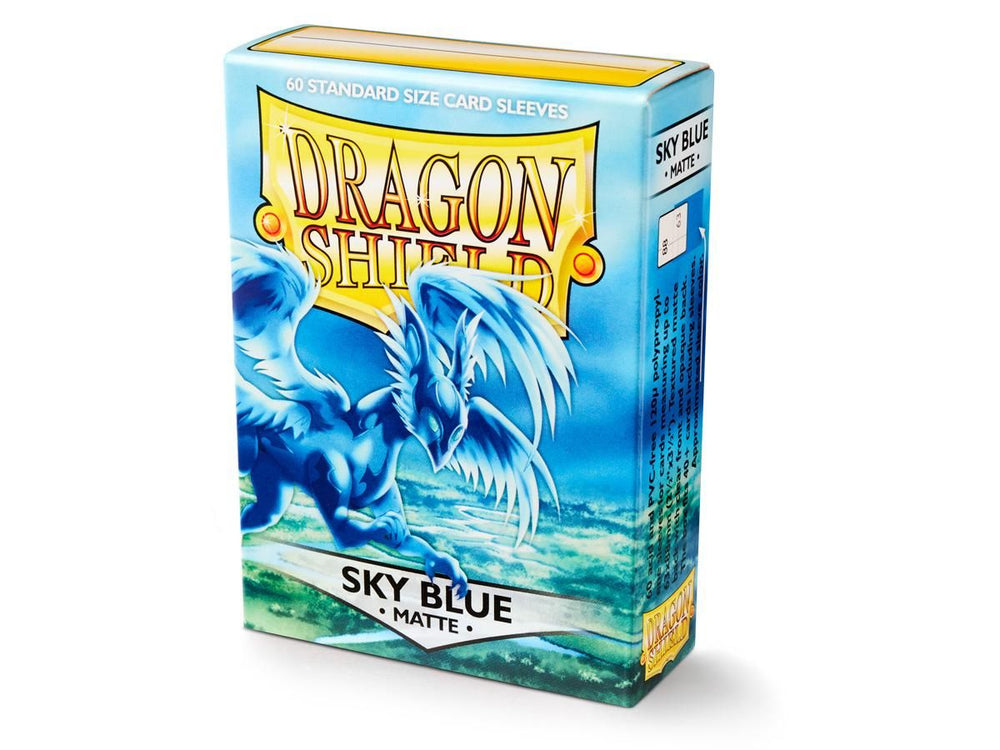 Pop Weasel Image of Sleeves - Dragon Shield - Box 60 - Matte Sky Blue - TCG Accessories - Image - Pop Weasel