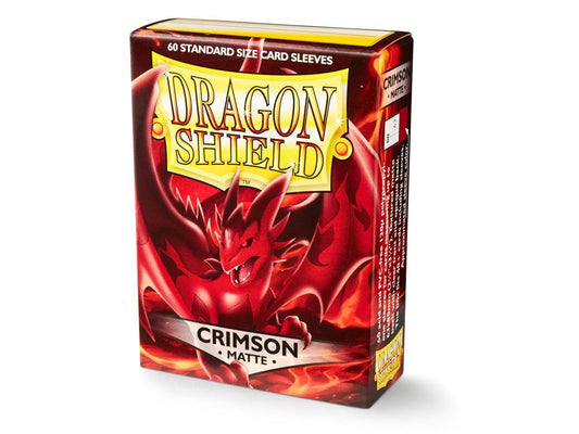 Pop Weasel Image of Sleeves - Dragon Shield - Box 60 - Matte Crimson