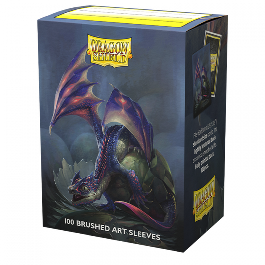 Pop Weasel Image of Sleeves - Dragon Shield - Box 100 - Brushed Art - Baby Dragon Huey