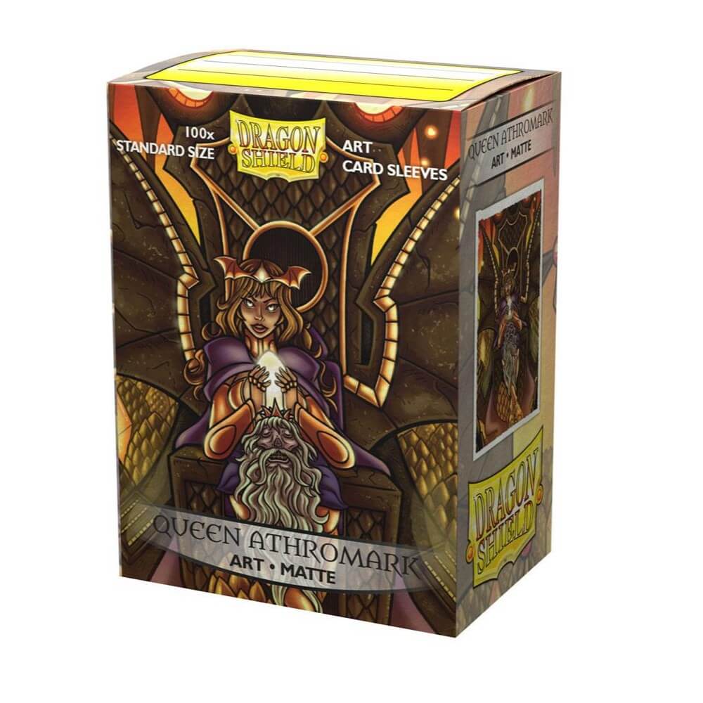 Pop Weasel Image of Sleeves - Dragon Shield - Box 100 - MATTE Art - Queen Athromark - TCG Accessories - Image - Pop Weasel