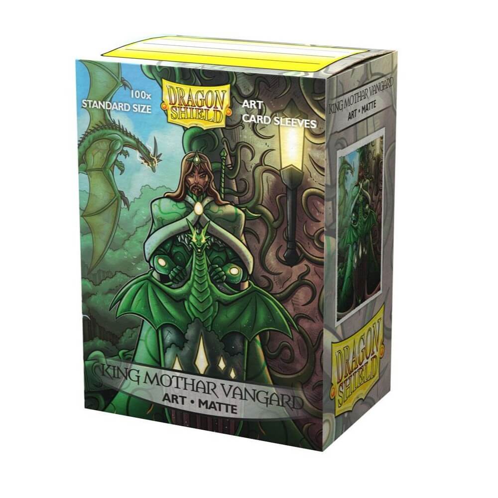 Pop Weasel Image of Sleeves - Dragon Shield - Box 100 - MATTE Art - King Mothar Vanguard - TCG Accessories - Image - Pop Weasel