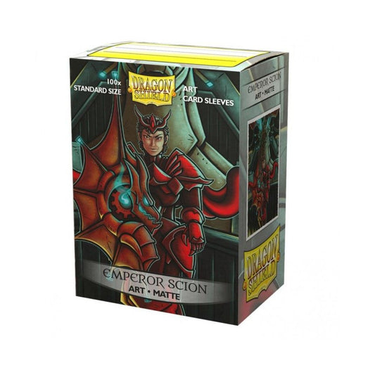Pop Weasel Image of Sleeves - Dragon Shield - Box 100 - MATTE Art - Emperor Scion