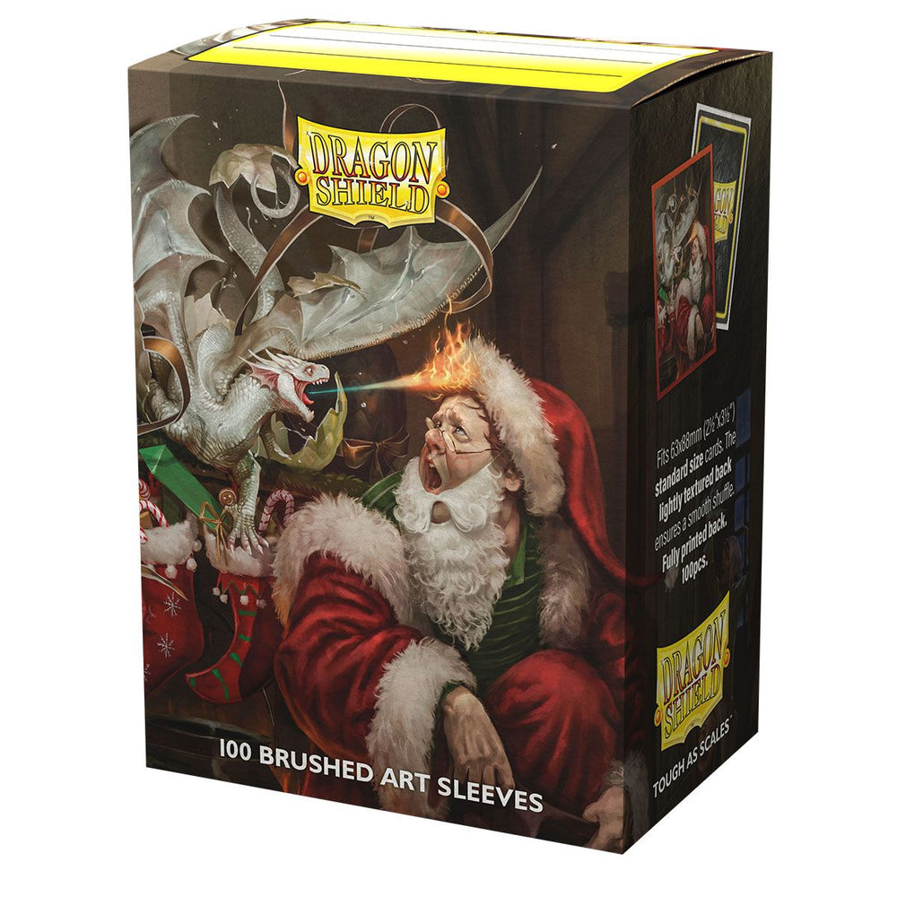 Pop Weasel Image of Sleeves - Dragon Shield - Box 100 - MATTE Art - Christmas 2021 - TCG Accessories - Image - Pop Weasel