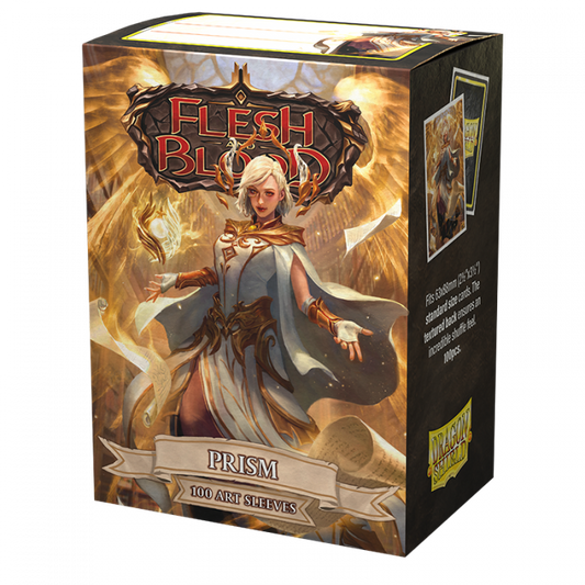 Pop Weasel Image of Sleeves - Dragon Shield - Box 100 - Matte Art - Flesh and Blood Prism