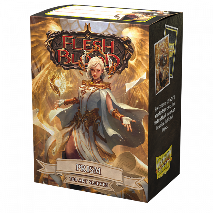 Pop Weasel Image of Sleeves - Dragon Shield - Box 100 - Matte Art - Flesh and Blood Prism