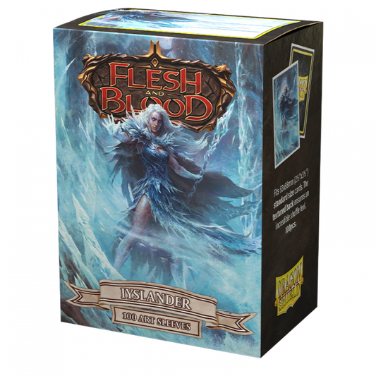 Pop Weasel Image of Sleeves - Dragon Shield - Box 100 - Matte Art - Flesh and Blood Uprising Iyslander