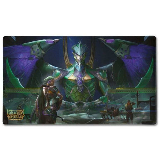 Pop Weasel Image of Playmat - Dragon Shield - Case and Coin -  Dynastes Jade