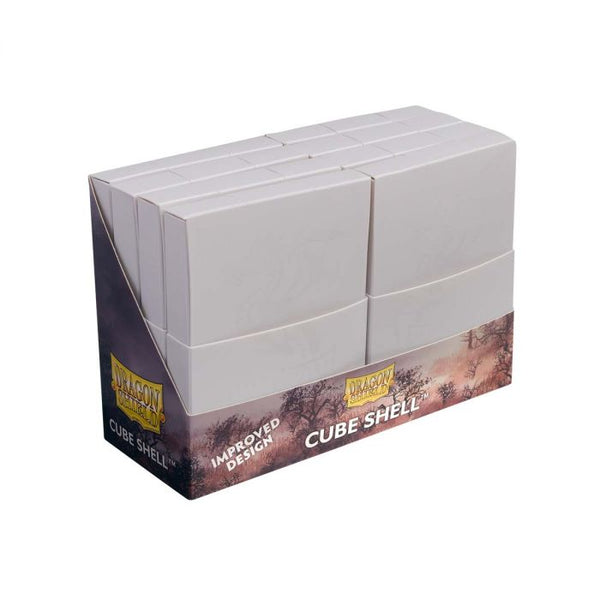 Pop Weasel Image of Deck Box - Dragon Shield - Cube Shell - Ashen White