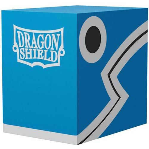 Pop Weasel Image of Deck Box Dragon Shield Double Shell - Blue/Black