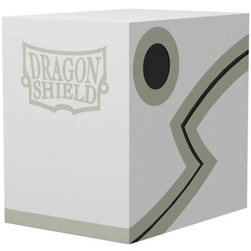 Pop Weasel Image of Deck Box Dragon Shield Double Shell - White/Black