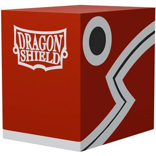 Pop Weasel Image of Deck Box Dragon Shield Double Shell - Red/Black - TCG Accessories - Image - Pop Weasel