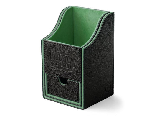 Pop Weasel Image of Deck Box - Dragon Shield - Nest Plus - Black/Green