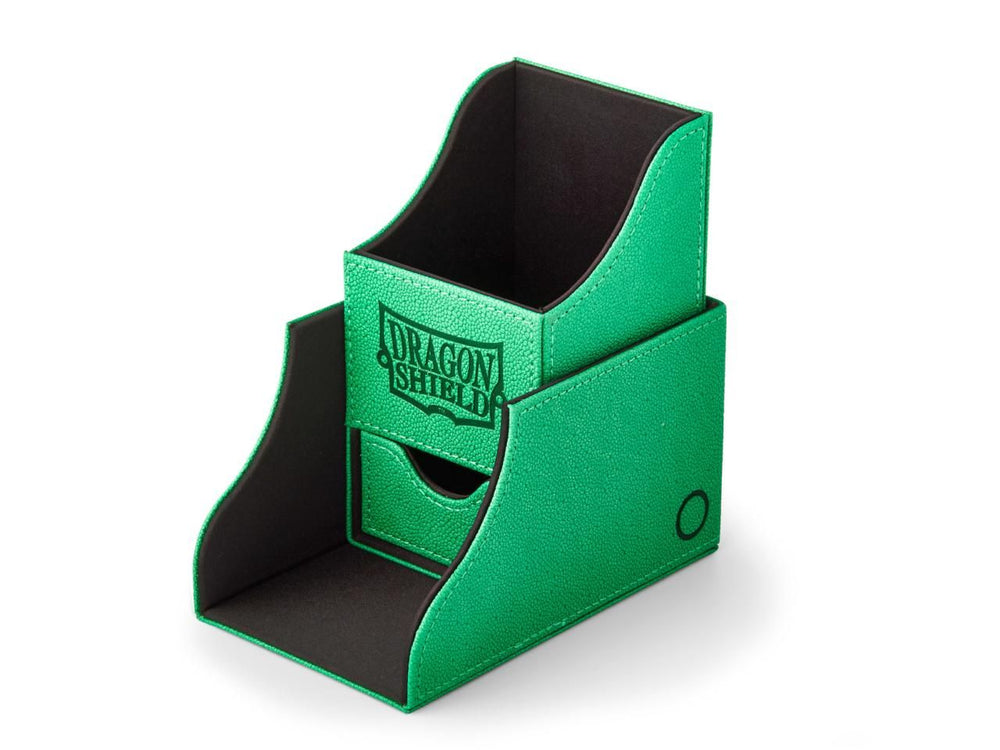 Pop Weasel Image of Deck Box - Dragon Shield - Nest Plus - Light Green/Black - TCG Accessories - Image - Pop Weasel