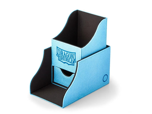 Pop Weasel Image of Deck Box - Dragon Shield - Nest Plus - Light Blue/Black