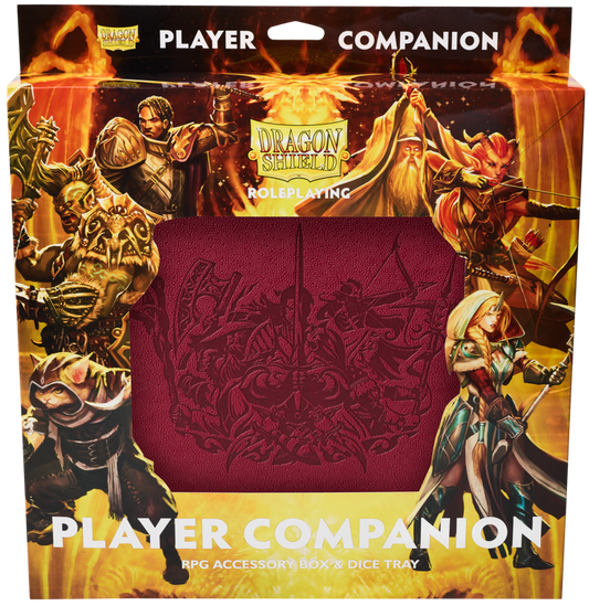 Pop Weasel Image of Dragon Shield Roleplaying Player Companion Blood Red