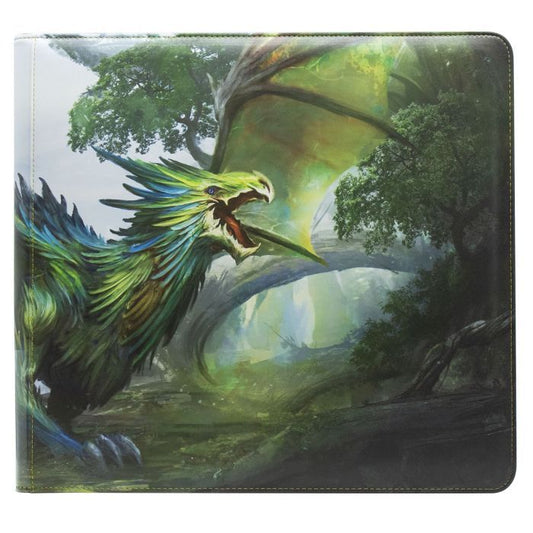 Pop Weasel Image of Card Codex - Dragon Shield - Zipster Binder - XL Olive Lavom