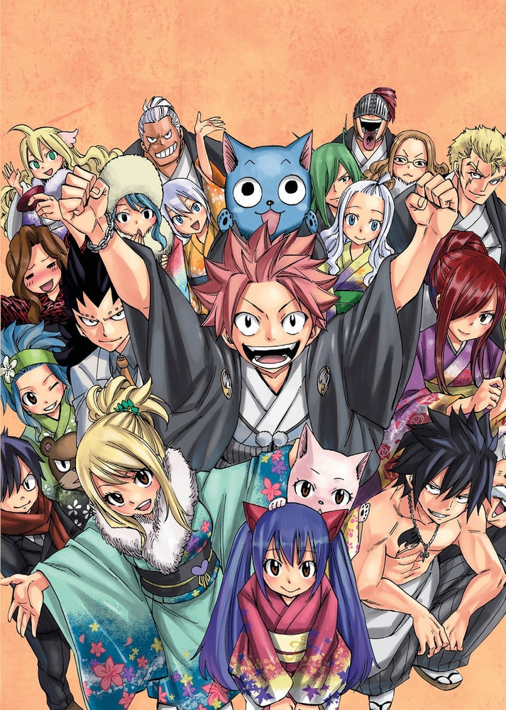 Front Cover Fairy Tail Day Planner 2017 - 2018 ISBN 9781632364203 - Manga - Image - Pop Weasel