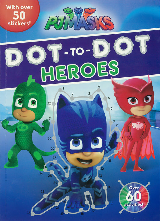 Pop Weasel Image of PJ Masks Dot-to-Dot Heroes