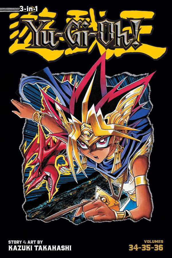 Front Cover - Yu-Gi-Oh! (3-in-1 Edition), Vol. 12 Includes Vols. 34, 35 & 36 - Pop Weasel
