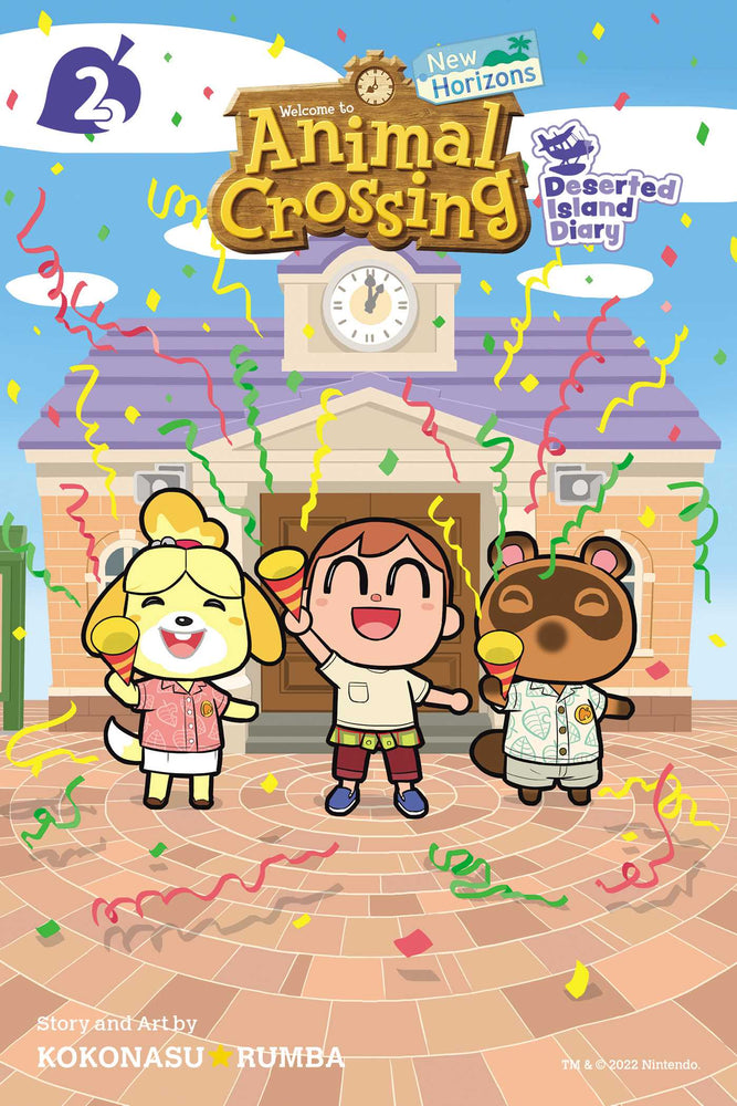 Front Cover Animal Crossing: New Horizons, Vol. 02 ISBN 9781974727032 - Manga - Image - Pop Weasel