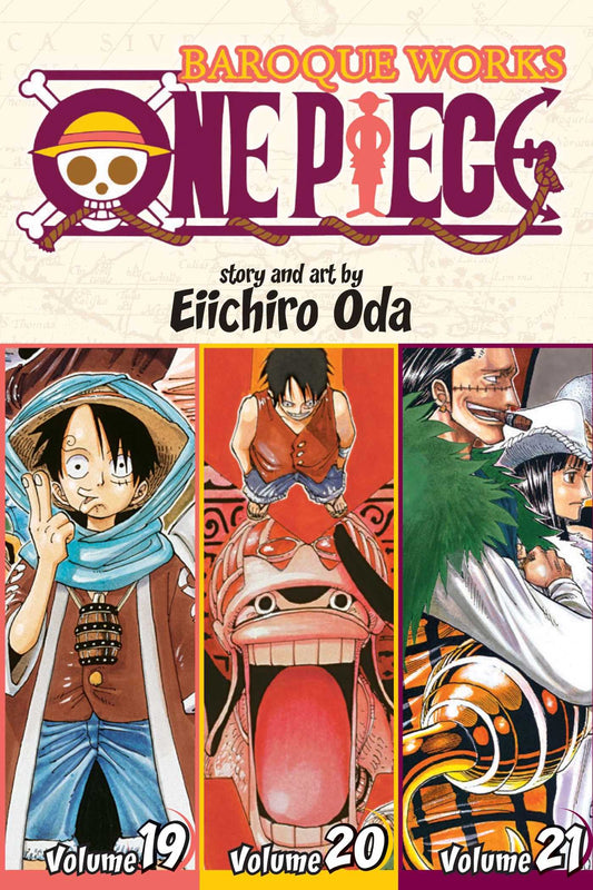 Front Cover One Piece (Omnibus Edition), Vol. 07 Includes vols. 19, 20 & 21 ISBN 9781421555003