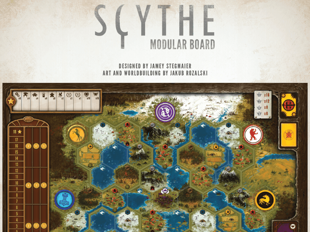 Pop Weasel Image of Scythe Modular Board - Board Games - Image - Pop Weasel