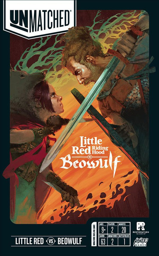 Pop Weasel Image of Unmatched Little Red Riding Hood vs Beowulf