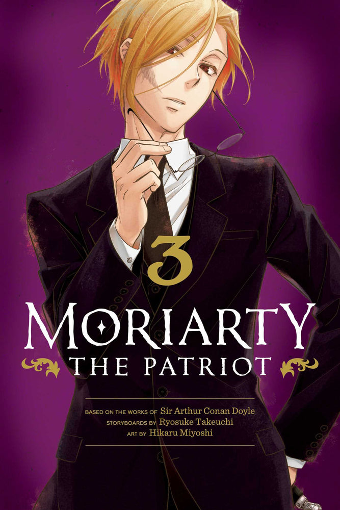 Front Cover Moriarty the Patriot, Vol. 03 ISBN 9781974719365 - Manga - Image - Pop Weasel