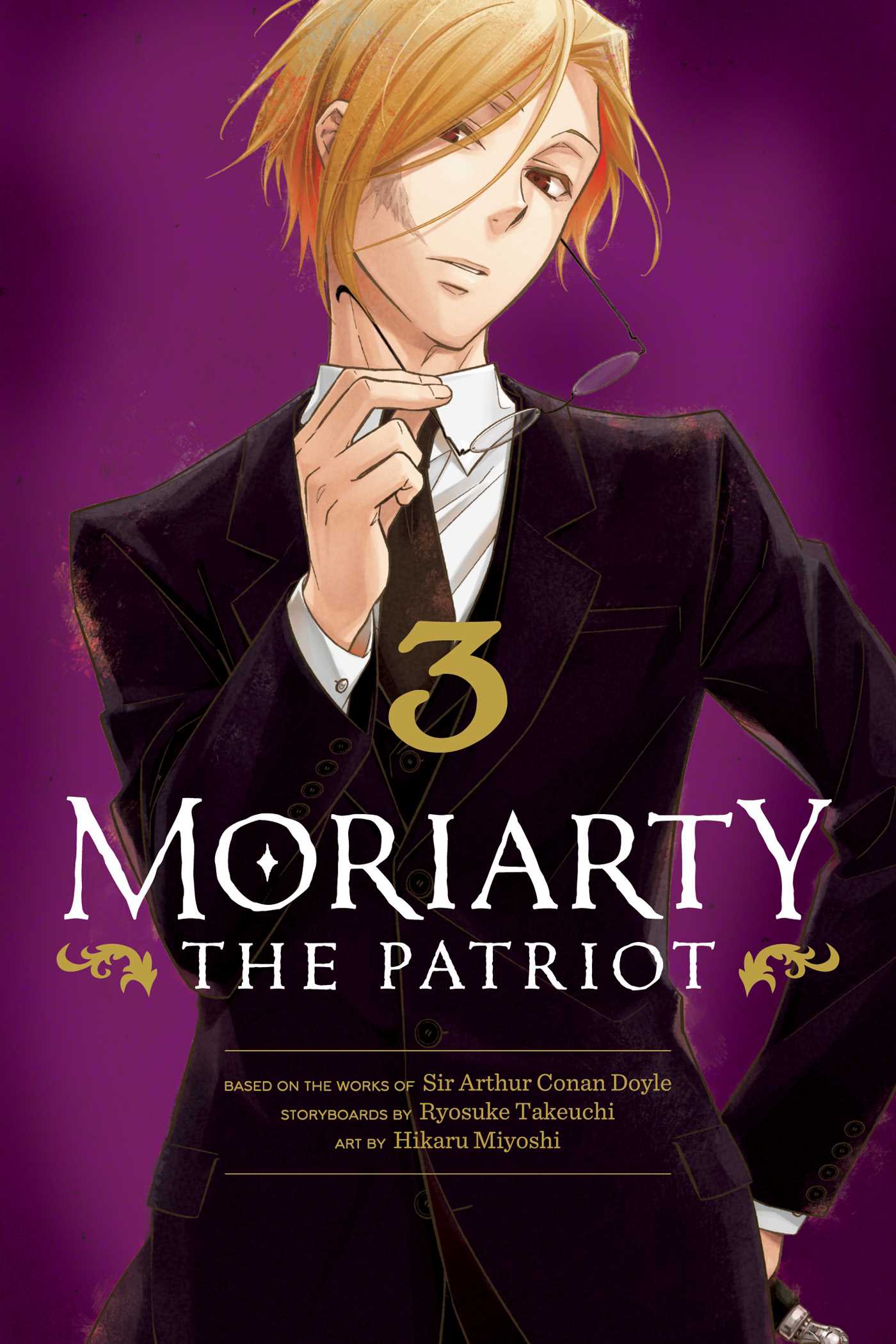 Front Cover Moriarty the Patriot, Vol. 03 ISBN 9781974719365