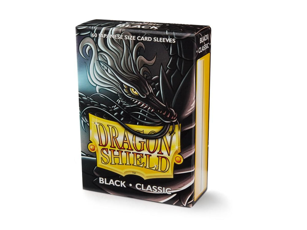 Pop Weasel Image of Sleeves - Dragon Shield - Box 60 - Japanese Classic Black - TCG Accessories - Image - Pop Weasel