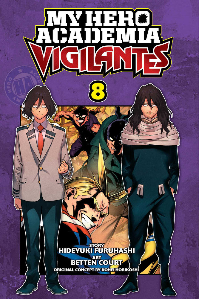 Front Cover - My Hero Academia: Vigilantes, Vol. 08 - Pop Weasel - Manga - Image - Pop Weasel